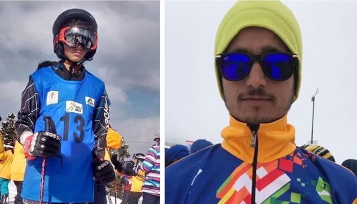 national skiing contest two uttarakhand youth won medal