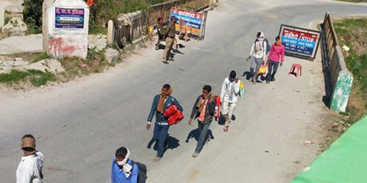 peoples returning to pahad corona virus reason