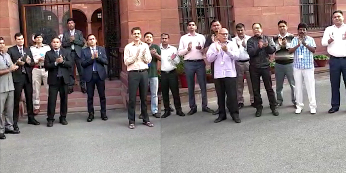 PM with whole staff also thanks