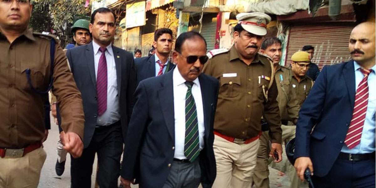 nsa ajit doval reached in night to vacate markaz nizamuddin