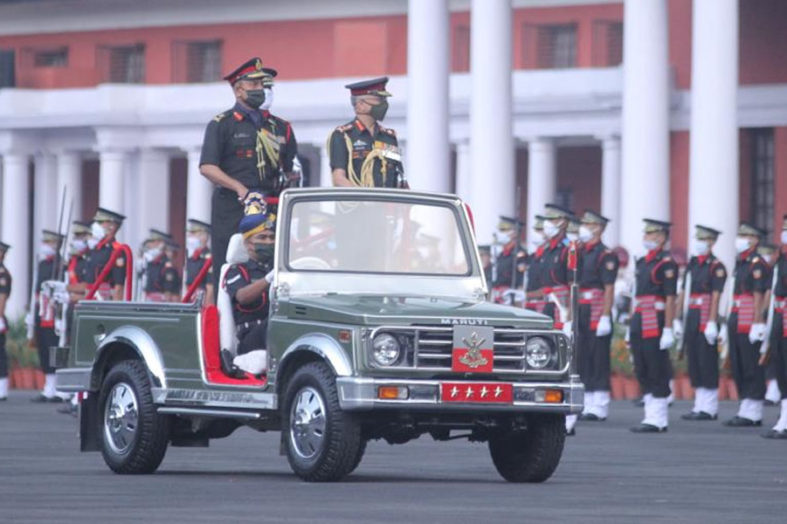 सेना को मिले 333 अधिकारी, बाहरी खतरों पर आर्मी चीफ का कैडेटों को बड़ा संदेश