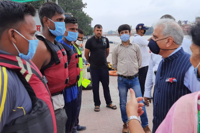 एनडीएमए के सदस्य राजेंद्र सिंह ने हरिद्वार में लिया एसडीएमए के कामकाज का जमीनी जायजा