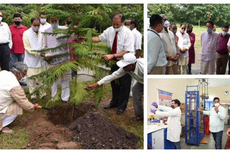 पूर्व सीएम त्रिवेंद्र सिंह की पर्यावरण संरक्षण मुहिम से जुड़ रहे बड़े संस्थान, आईआईपी में वृक्षारोपण