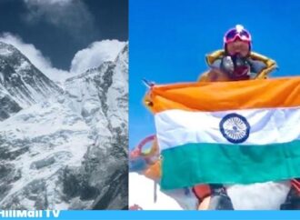 उत्तराखंड के विंग कमांडर विक्रांत उनियाल ने एवरेस्ट में राष्ट्रगान गाकर फहराया तिरंगा