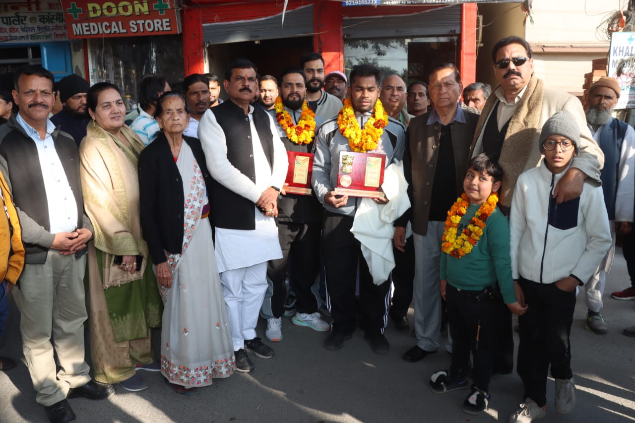 Boxer Vishal Agri brought laurels to Uttarakhand