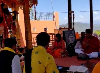 हनुमान जन्मोत्सव पर लौह सिद्ध वनवासी हनुमान मंदिर में सुंदर कांड का पाठ एवं गौमुख गौशाला के नवीन शेड का शुभारंभ