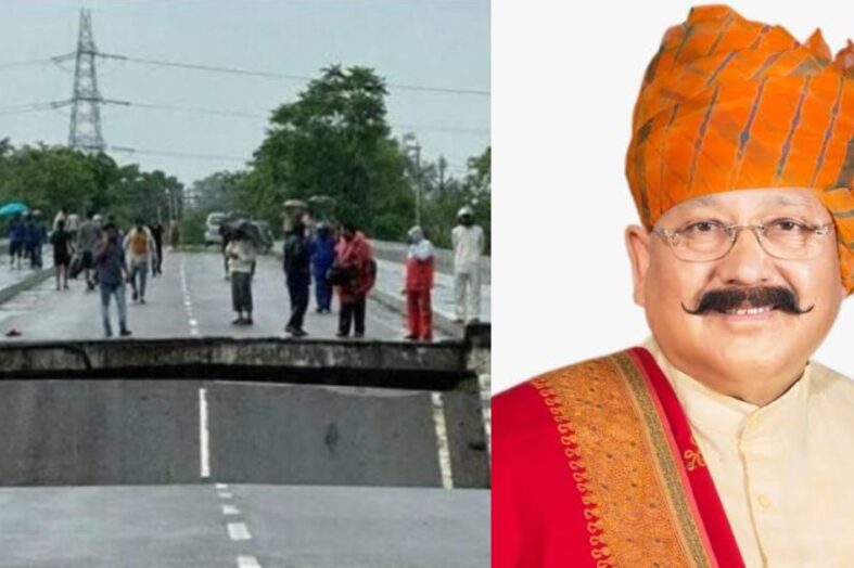 PWD मंत्री Satpal Maharaj ने मालन नदी पर टूटे पुल के जांच के दिए आदेश