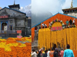 फूलों से सजा बाबा केदार का मंदिर, भक्तिभाव से करें दर्शन और धाम की पवित्रता का रखें ख्याल