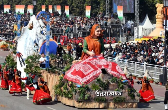 गणतंत्र दिवस परेड में उत्तराखंड की झांकी को मिला तीसरा स्थान, सीएम ने प्रदेशवासियों को दी बधाई