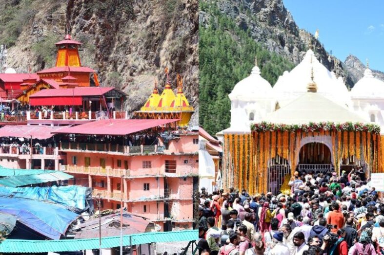 गंगोत्री-यमुनोत्री धाम के कपाट खुलते ही चारधाम यात्रा शुरू, सीएम ने की ग्रीन और क्लीन यात्रा की अपील