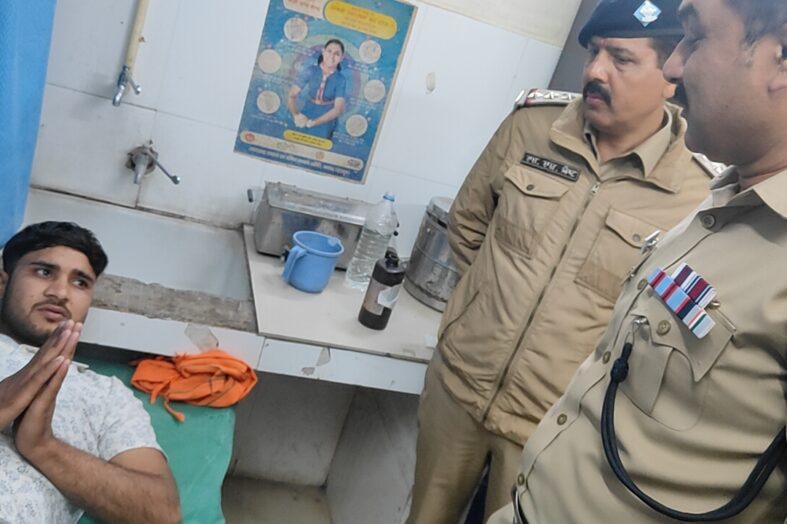 देहरादून पुलिस और गौतस्कर के बीच मुठभेड़, पैर में गोली लगने से हुआ घायल