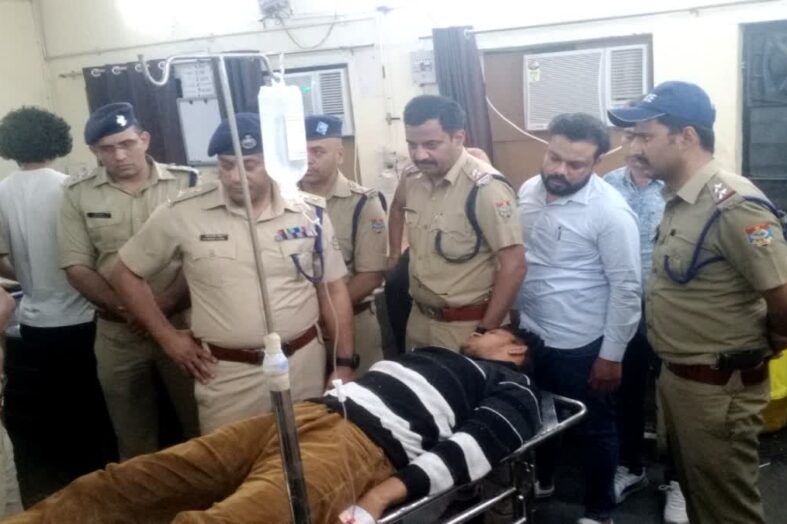 मुठभेड़ में घायल बदमाश पुलिस अभिरक्षा से फरार, मचा हड़कंप