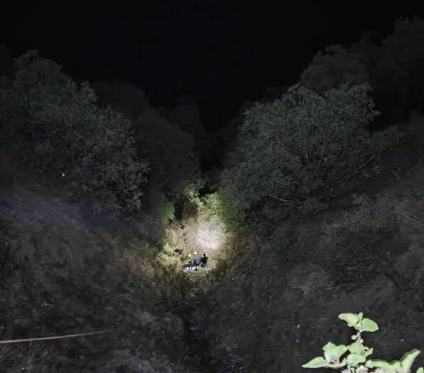 खाई में गिरने से युवक की मौत