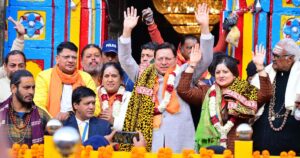 विधि-विधान से खुले ग्यारहवें ज्योर्तिलिंग श्री केदारनाथ धाम के कपाट, सीएम धामी रहे मौजूद