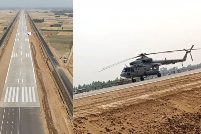 गंगा एक्सप्रेसवे पर राफेल, सुखोई-30 और सुपर हरक्यूलिस लड़ाकू विमानों की गर्जना से गूंजा आसमान