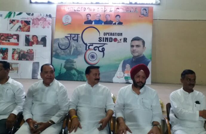 भारतीय सेना के सम्मान में कांग्रेस निकालेगी ‘जय हिंद’ रैली