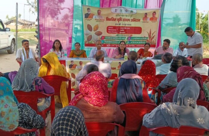 गांव-गांव तक वैज्ञानिक ज्ञान पहुंचा रहा है विकसित कृषि संकल्प अभियान 2025