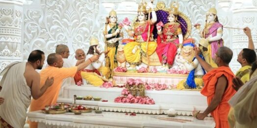 सीएम योगी आदित्यनाथ ने जन्मदिन पर भगवान श्रीराम के दरबार में लगाई हाजिरी