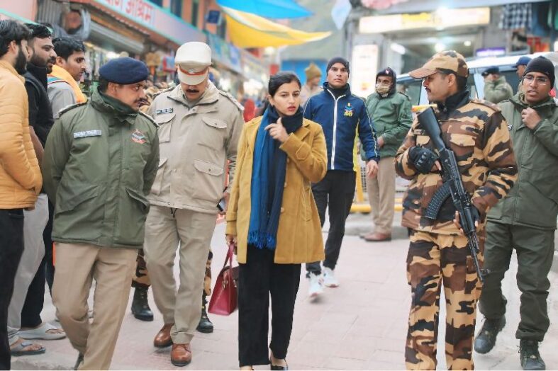 आईपीएस तृप्ति भटृ ने ‘गोद’ लिया श्री बद्रीनाथ थाना