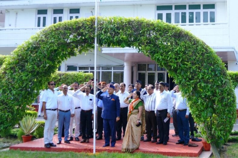 पंतनगर विश्वविद्यालय में 79वां स्वतंत्रता दिवस हर्षोल्लास के साथ मनाया गया