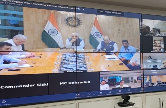 उत्तराखंड आपदा को लेकर एनडीएमए ने लगातार दूसरे दिन की समीक्षा, रेस्क्यू की ली जानकारी