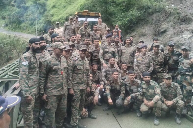 बीआरओ ने तीन दिन में वैली ब्रिज किया तैयार, अब राहत एवं बचाव कार्यों में आयेगी तेज