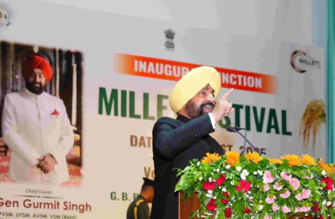 जीबी पंत विश्वविद्यालय में तीन दिवसीय श्रीअन्न महोत्सव 2025 का शुभारंभ