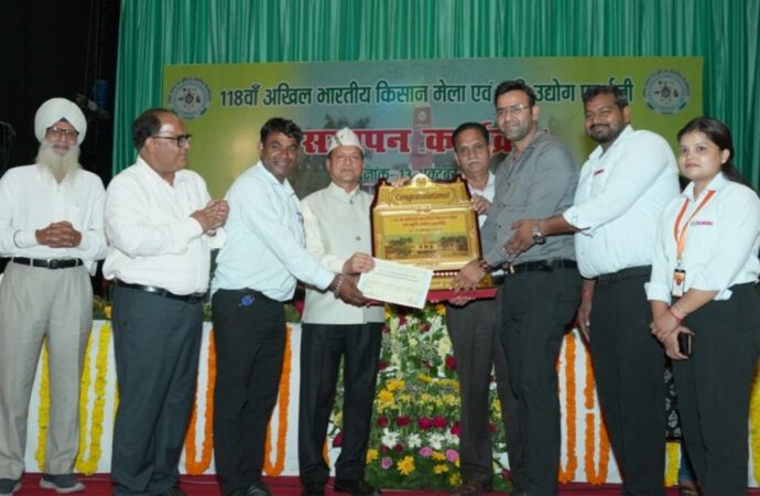 पंतनगर विश्वविद्यालय में 118वें अखिल भारतीय किसान मेले के विजेताओं का किया गया सम्मान