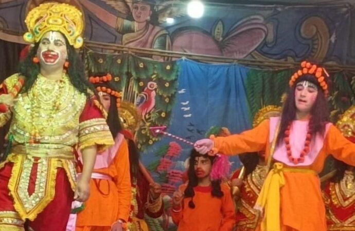 लोककला और आस्था का संगम, भतरौंजखान में भीमताली रामलीला