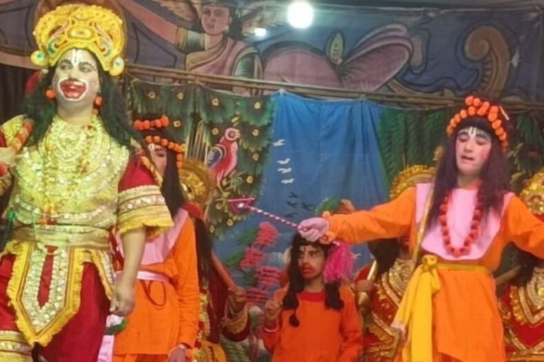 लोककला और आस्था का संगम, भतरौंजखान में भीमताली रामलीला