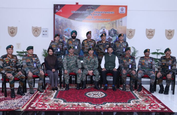 असम राइफल्स और रुद्रम डायनेमिक्स फाउंडेशन में समझौता, जवानों के प्रशिक्षण और शिक्षा को मिलेगी नई उड़ान