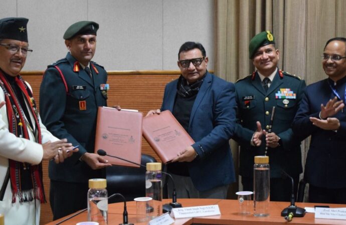 गढ़वाल राइफल्स और गढ़वाल विवि में अनुबंध, अग्निवीरों को मिलेगी नई शैक्षणिक राह