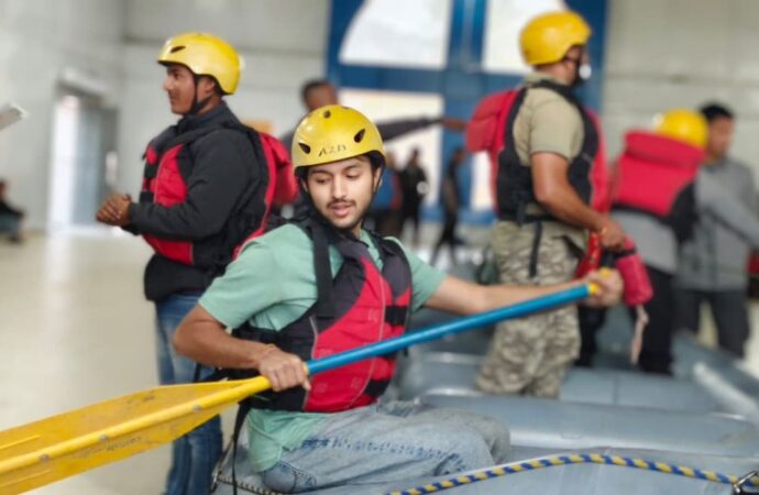 उत्तराखंड पर्यटन विकास परिषद द्वारा रिवर राफ्टिंग गाइड स्किल असेसमेंट टेस्ट सम्पन्न