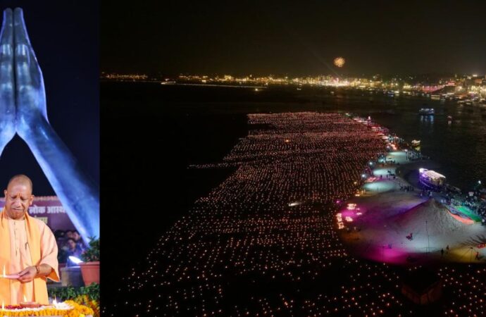 काशी में मां गंगा की गोद से दिखी आस्था, लाखों दीपों से जगमगाए गंगा घाट