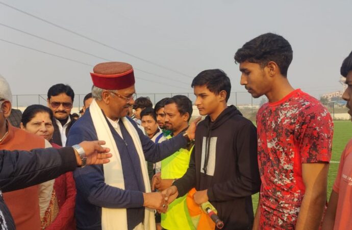 प्रधानमंत्री नरेंद्र मोदी का सपना है खेलों से सशक्त भारत — सांसद त्रिवेंद्र सिंह रावत