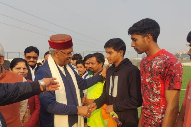 प्रधानमंत्री नरेंद्र मोदी का सपना है खेलों से सशक्त भारत — सांसद त्रिवेंद्र सिंह रावत