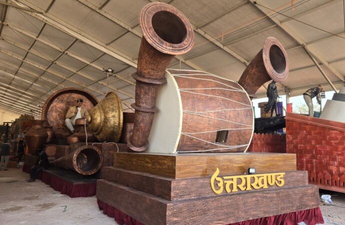 उत्तराखंड की झांकी : शिल्प, श्रम और स्वावलंबन का संगम