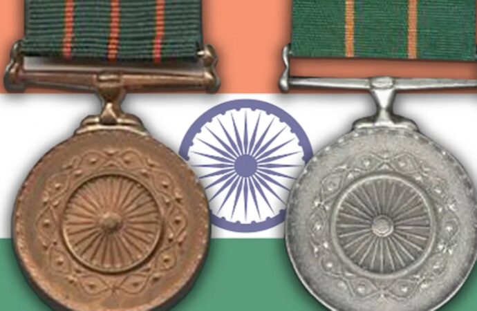 गणतंत्र दिवस 2026 की पूर्व संध्या पर भारतीय सेना के वीर जवानों को वीरता एवं विशिष्ट सेवा पुरस्कार