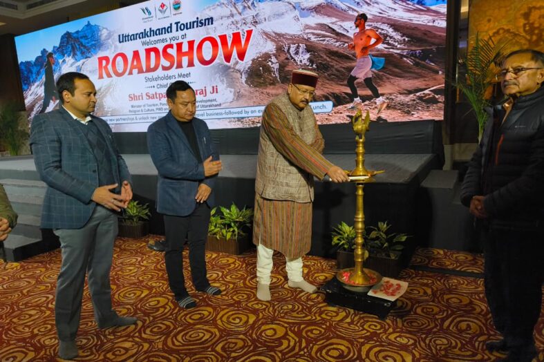 उत्तराखंड पर्यटन ने दिल्ली से शुरू किया पैन–इंडिया एकीकृत रोड शो अभियान