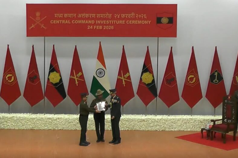 जीआरआरसी को मिला जीओसी-इन-सी मध्य कमान का प्रतिष्ठित यूनिट साइटेशन