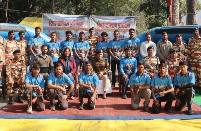 आईटीबीपी सहयोग से रिवर राफ्टिंग में युवाओं को करियर का अवसर