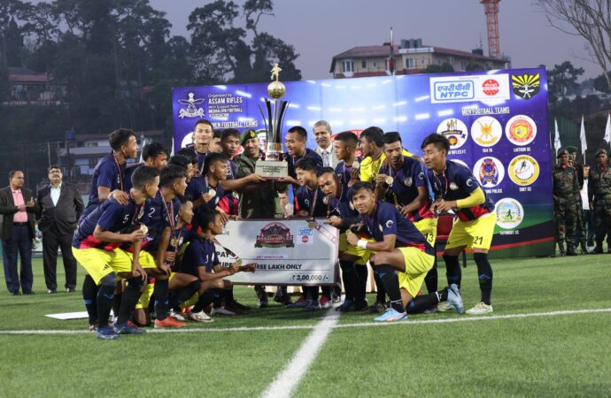 असम राइफल्स सेंटिनल्स कप फुटबॉल टूर्नामेंट 2026 का चौथा संस्करण सफलतापूर्वक संपन्न