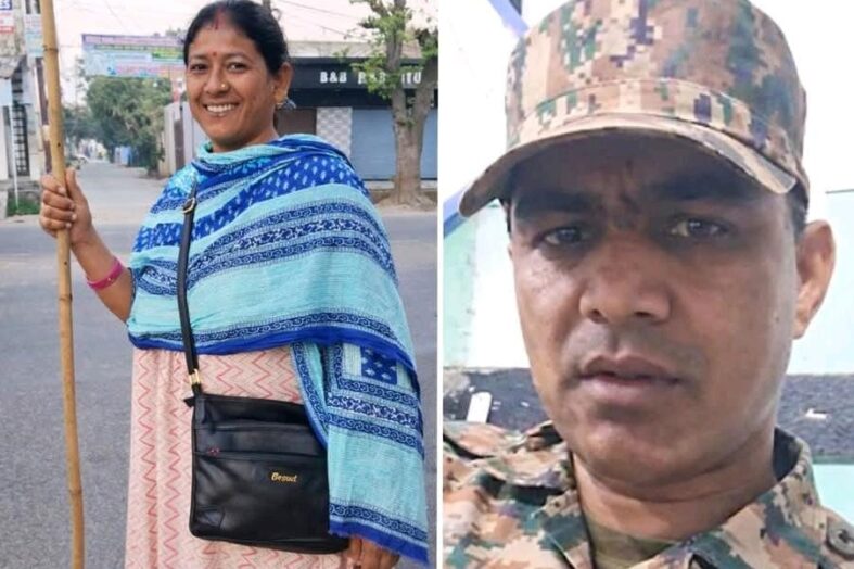 सरहद पर पति, न्याय की लड़ाई में पत्नी: LUCC घोटाले के खिलाफ श्रीनगर से दिल्ली तक महिलाओं का पैदल मार्च