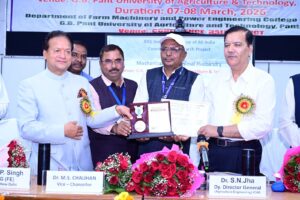 पंतनगर विश्वविद्यालय में आईसीएआर की ‘पशुपालन में यंत्रीकरण’ परियोजना पर कार्यशाला प्रारम्भ