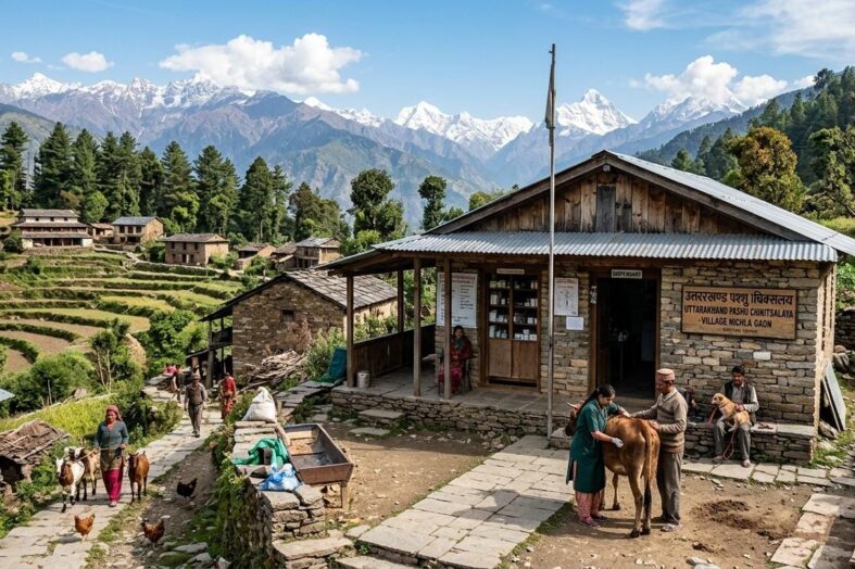 पौड़ी जिले का पहला मॉडल पशु चिकित्सालय श्रीनगर में बनेगा
