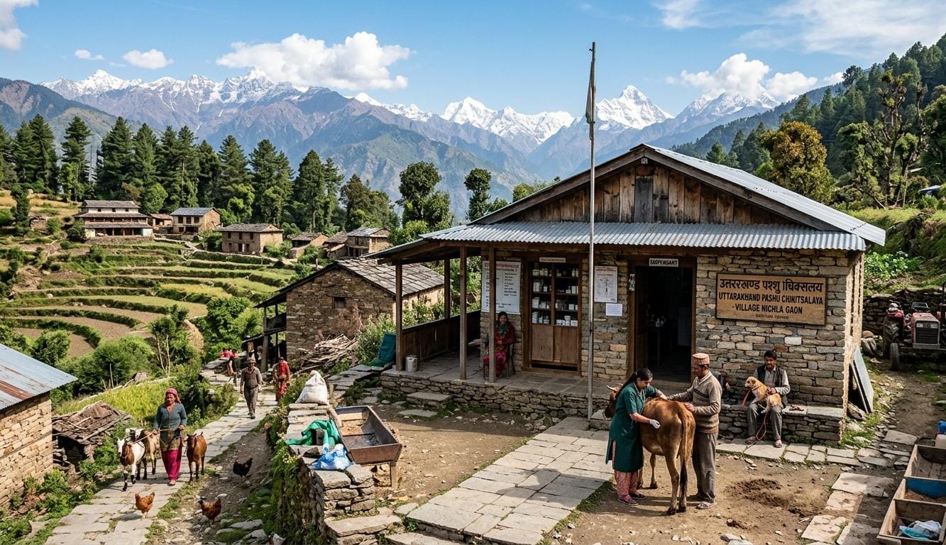 पौड़ी जिले का पहला मॉडल पशु चिकित्सालय श्रीनगर में बनेगा