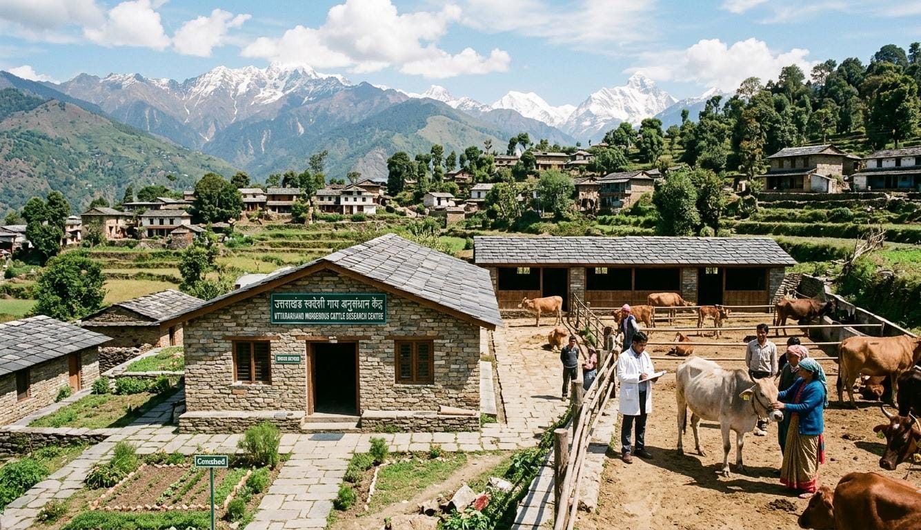 भराड़ीसैंण में बदरी गाय के संरक्षण के लिए बनेगा रिसर्च सेंटर, 30 करोड़ की परियोजना को मिली गति