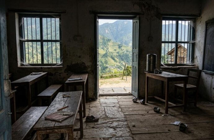 शिक्षिकाओं की कमी से जूझ रहा बालिका विद्यालय, सरकार की नीतियों पर उठे सवाल