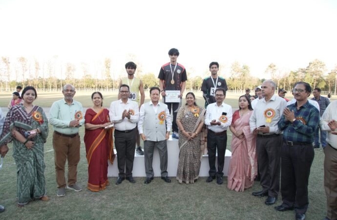 58वीं वार्षिक खेलकूद प्रतियोगिता में विद्यार्थियों ने दिखाया अपना दम