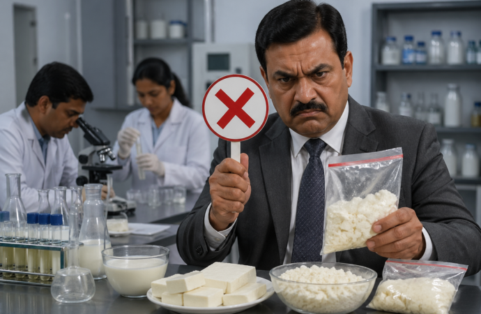 दून में मिलावट का बड़ा खुलासा: दूध, पनीर और मावे के 9 सैंपल फेल, विभाग सख्त
